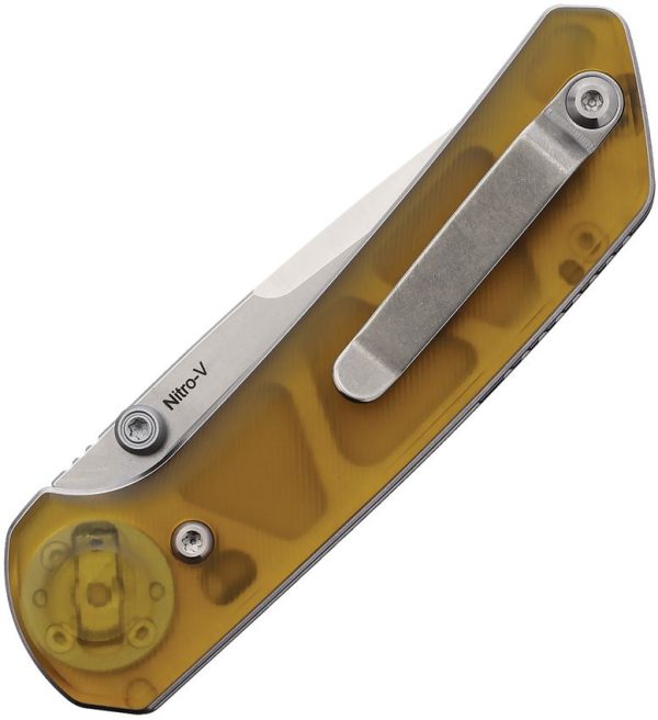 Reate PL-XT Pivot Lock Ultem Folding Knife Nitro V Steel