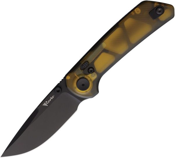 Reate PL-XT Pivot Lock Folding Knife Nitro V Ultem 3" Black