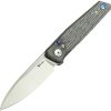 Reate PL-6 Pivot Lock Folding Knife Nitro V Black Micarta