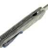 Reate PL-6 Pivot Lock Folding Knife Nitro V Black Micarta