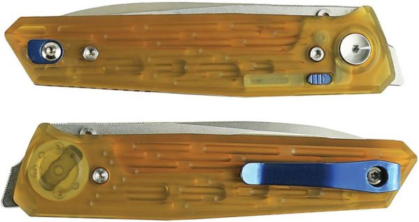 Reate PL-6 Pivot Lock Folding Knife Nitro V Ultem EDC