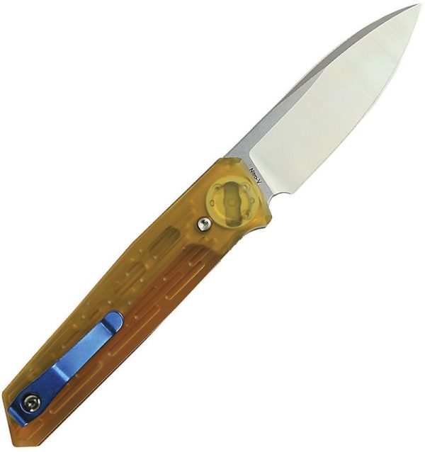 Reate PL-6 Pivot Lock Folding Knife Nitro V Ultem EDC