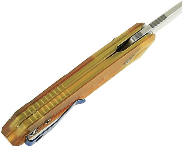 Reate PL-6 Pivot Lock Folding Knife Nitro V Ultem EDC