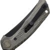 Reate PL-7 Folding Knife Nitro V Black Micarta Pivot Lock
