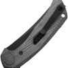 Reate PL-7 Pivot Lock Folding Knife Black Micarta Nitro V