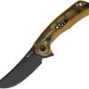 Reate PL-7 Pivot Lock Folding Knife Nitro V Ultem Black