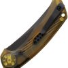 Reate PL-7 Pivot Lock Folding Knife Nitro V Ultem Black