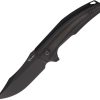 Reate Jack Jr Framelock Folding Knife S30V Black Carbon Fiber