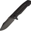 Reate 9D-V2 Framelock Folding Knife 154CM Black DLC Carbon Fiber