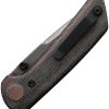 Reate PL-XT Pivot Lock - Damascus Micarta