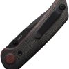 Reate PL-XT Pivot Lock - DLC Nitro V Micarta