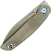 Reate VK Anub Framelock Folding Knife Elmax Titanium Gray