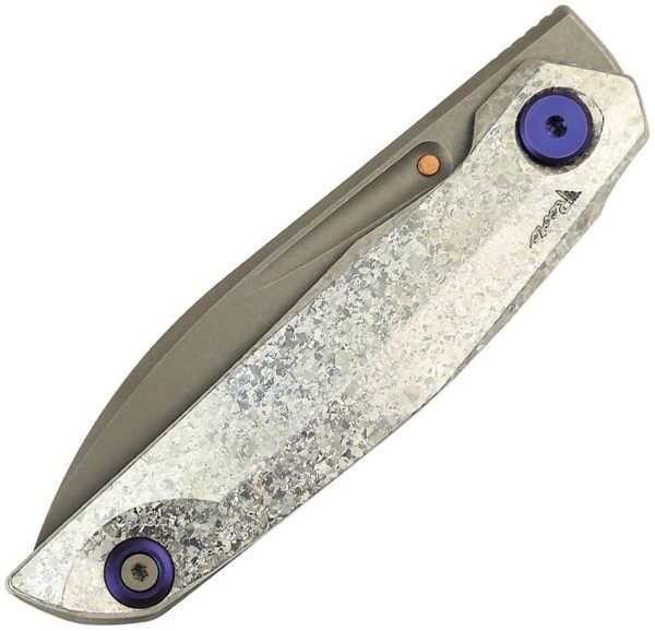 Reate VK Anub Framelock - Crystalized Titanium