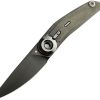Reate VK Tron M390 DLC Folding Knife Black Titanium EDC