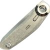 Reate VK Tron Detent Action Crystal Titanium Folding Knife