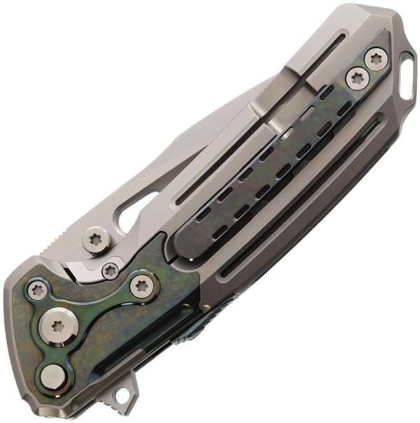 Reate Terminator 6000 Framelock Green Zirconium MagnaCut
