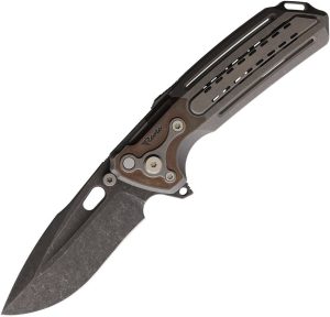 Reate Terminator 6000 Framelock Copper MagnaCut Blade