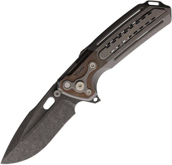 Reate Terminator 6000 Framelock Copper MagnaCut Blade