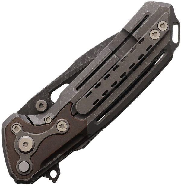 Reate Terminator 6000 Framelock Copper MagnaCut Blade