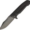 Reate 9DV2 Framelock Folding Knife 3.5" Black DLC CPM-154 Ti