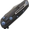 Reate 9DV2 Framelock Folding Knife CPM-154 Carbon Fiber