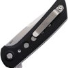 Reate PL-XF Pivot Lock Folding Knife Nitro V Micarta Black