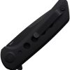 Reate PL-XF Pivot Lock Folding Knife Nitro V Black Micarta