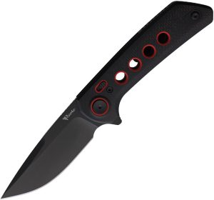 Reate PL-XF Pivot Lock Black Micarta Nitro V Folder