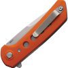 Reate PL-XF Pivot Lock Folding Knife Orange G10 Nitro V