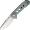Reate Knives PL-XF Pivot Lock Folding Knife Nitro V Jade G10