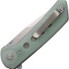Reate Knives PL-XF Pivot Lock Folding Knife Nitro V Jade G10