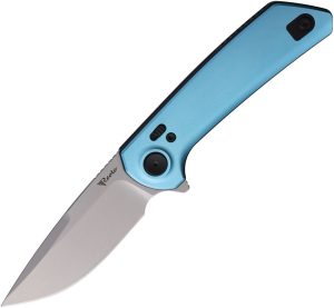 Reate PL-XF Pivot Lock Blue Folding Knife Nitro V Steel