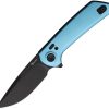 Reate PL-XF Pivot Lock Blue Folding Knife Nitro V Steel