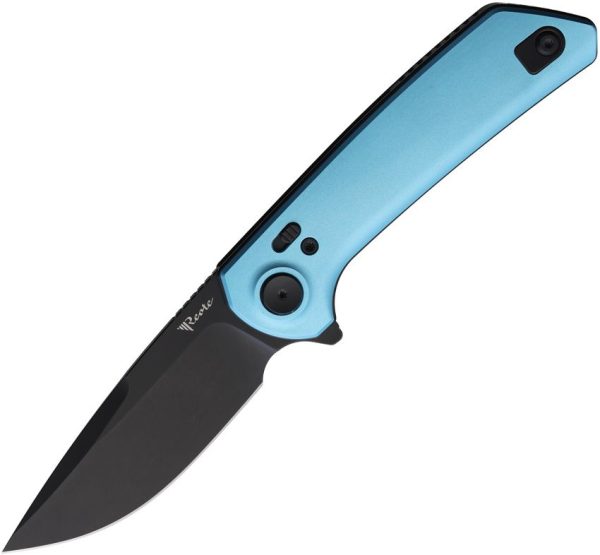 Reate PL-XF Pivot Lock Blue Folding Knife Nitro V Steel