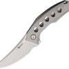 Reate Velocity Framelock BB Folding Knife Elmax Steel Titanium
