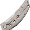 Reate Velocity Framelock BB Folding Knife Elmax Steel Titanium