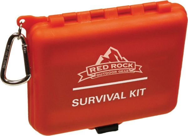 Red Rock Outdoor Gear Survival Kit - 24-Item Emergency Essential
