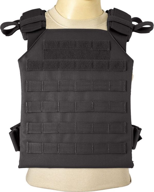 Red Rock Outdoor Gear MOLLE Plate Carrier - Black 1.35 lbs