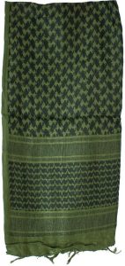 RED7000.jpg Red Rock Outdoor Gear Shemagh Head Wrap - Olive/Black Cotton