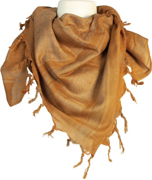 Red Rock Outdoor Gear Shemagh Head Wrap Coyote Brown Cotton