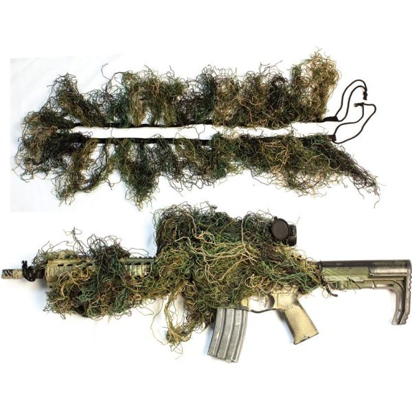 Red Rock Outdoor Gear 5-Piece Ghillie Suit Woodland Camo Medium/Large