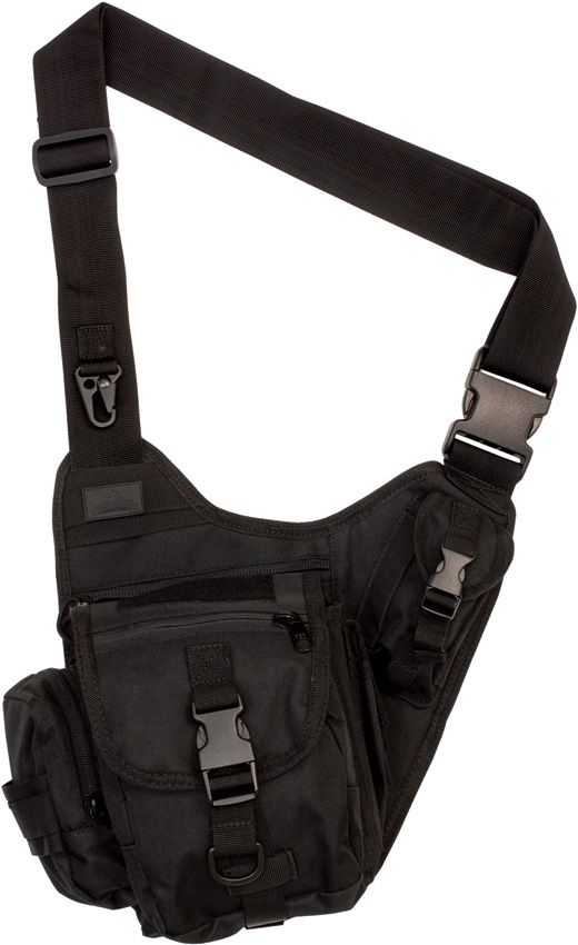 Red Rock Outdoor Gear Sidekick Sling Bag Black Tactical EDC