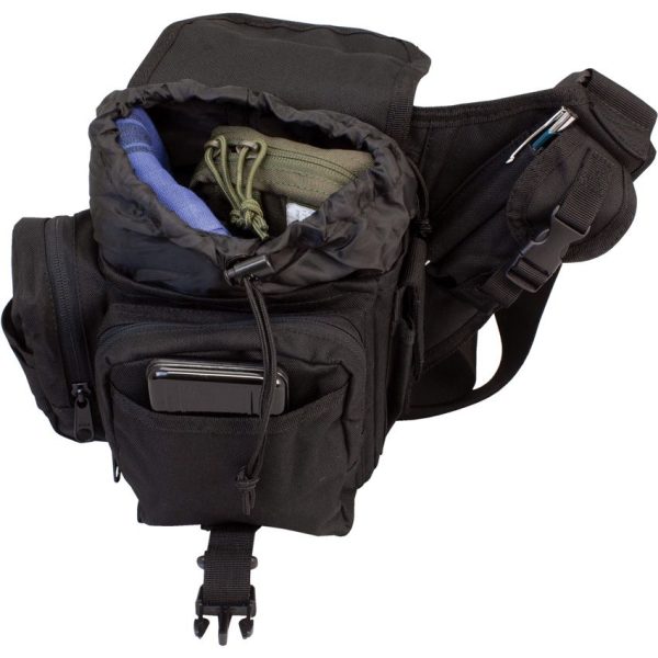 Red Rock Outdoor Gear Sidekick Sling Bag Black Tactical EDC