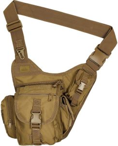 Red Rock Outdoor Gear Sidekick Sling Bag Coyote Brown Tactical