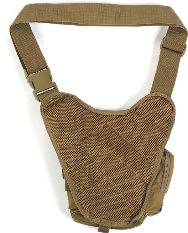 Red Rock Outdoor Gear Sidekick Sling Bag Coyote Brown Tactical