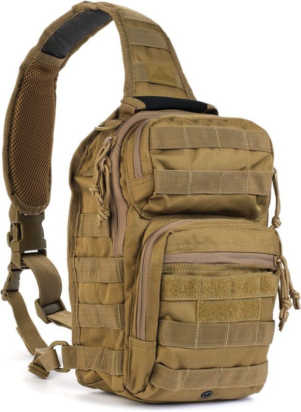Red Rock Outdoor Gear Rover Sling Pack Coyote Brown Tactical
