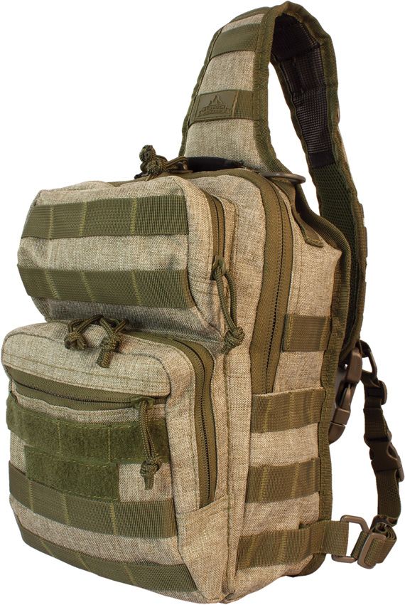 Red Rock Rover Sling Pack OD Heather Tactical Shoulder Bag