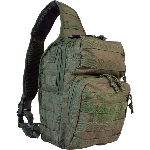 Red Rock Rover Sling Pack Olive Drab Tactical Molle Bag