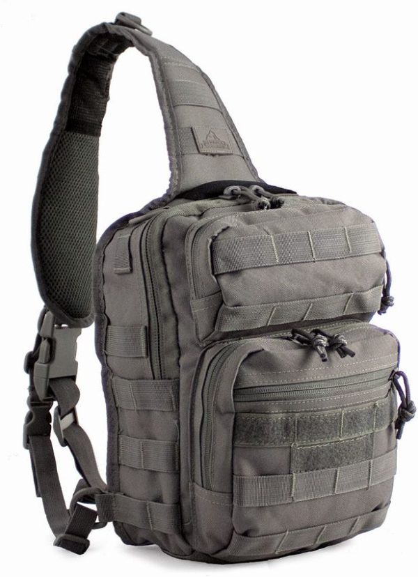 Red Rock Outdoor Gear Rover Sling Pack Tornado Gray Tactical
