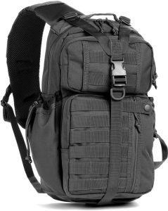 Red Rock Rambler Sling Backpack Black 16L Tactical EDC Bag